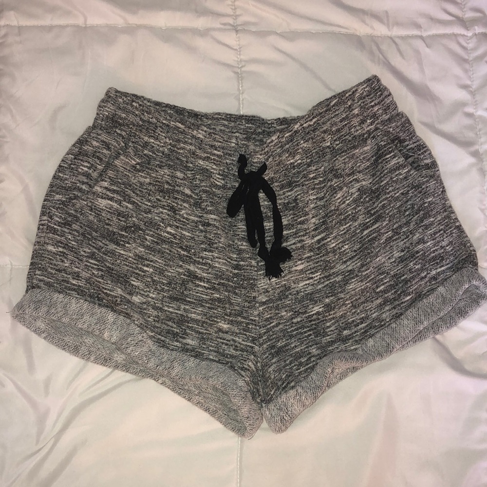 grey lounge shorts